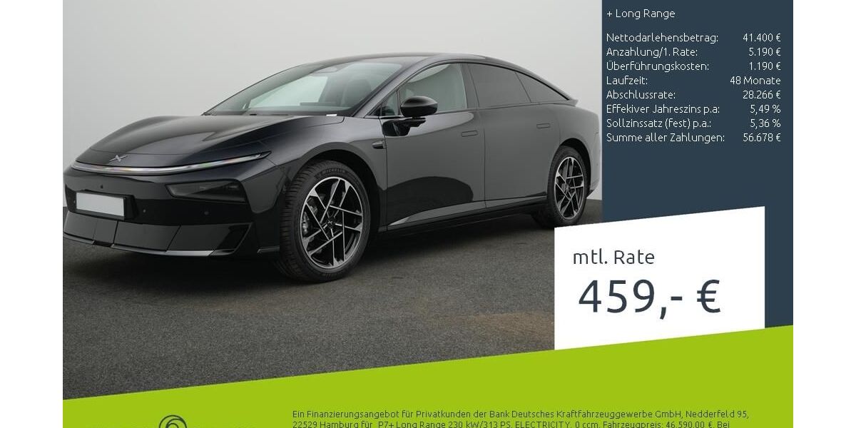 XPeng P7 6.500 km 46.367 &euro; Dortmund 44263