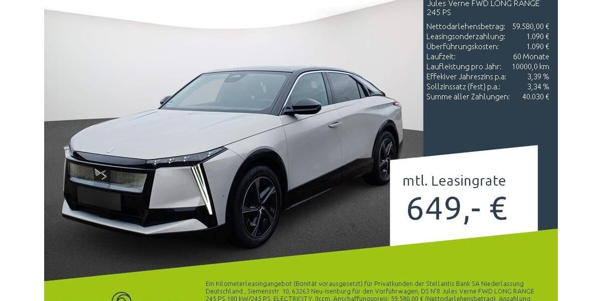 DS Automobiles Nº8 13.000 km 58.780 &euro; Dortmund 44263