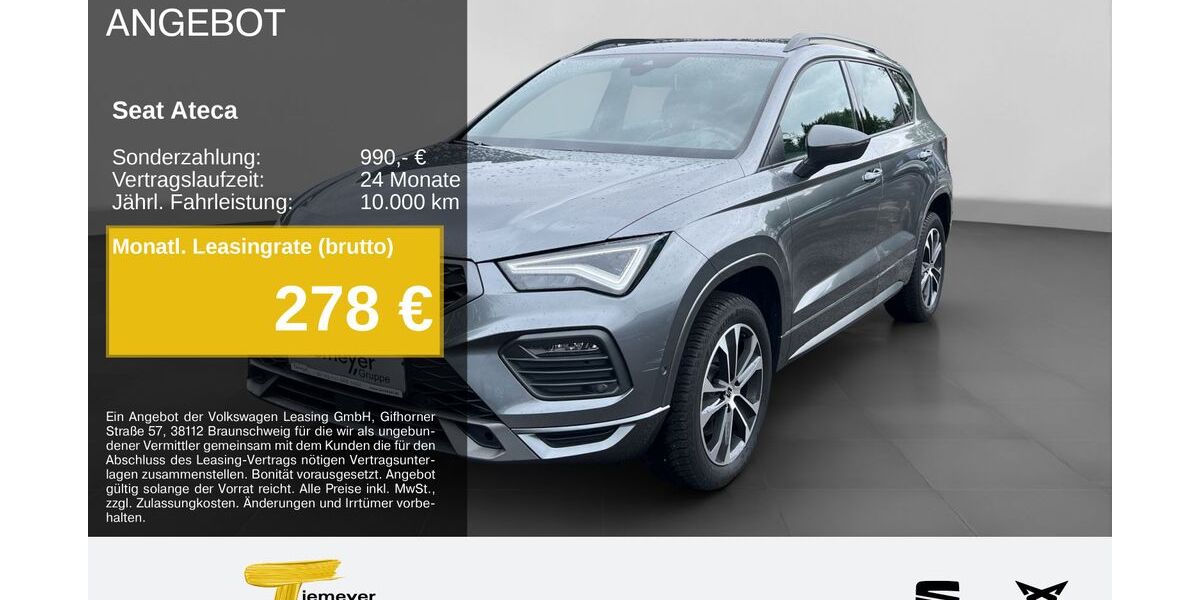 Seat Ateca 23.394 km 31.880 &euro; Gelsenkirchen OT Beckhausen 45899