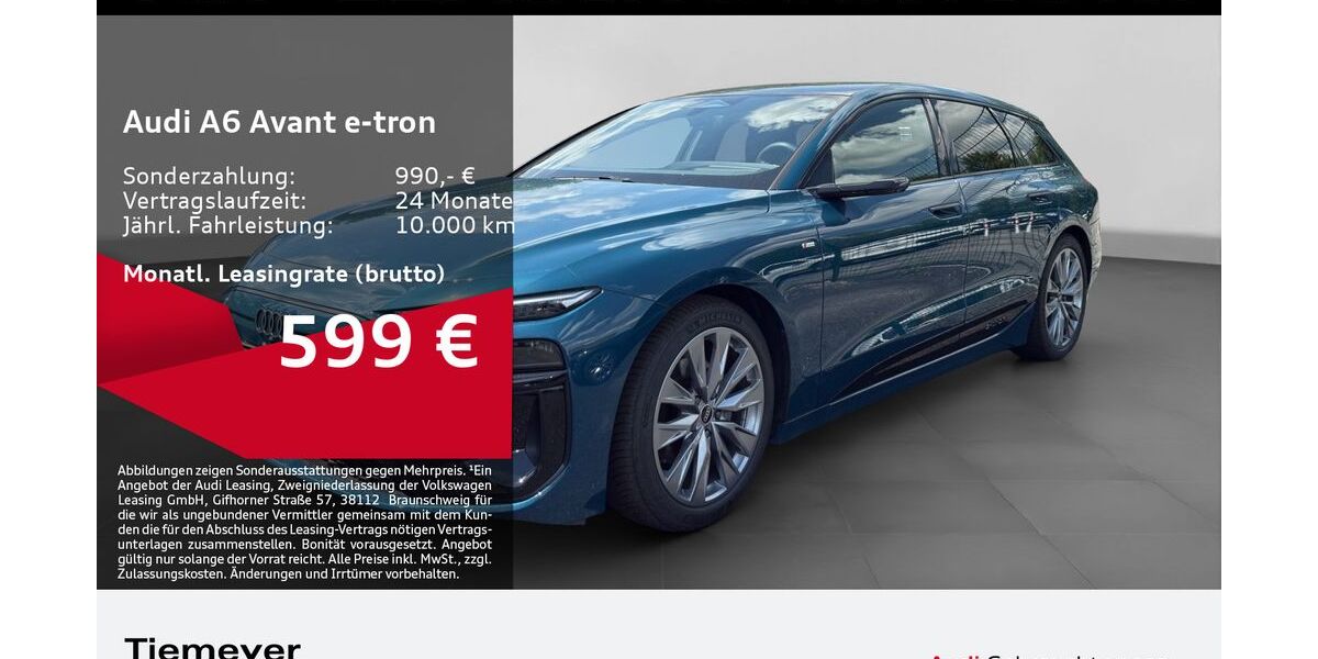 Audi A6 e-tron 11.563 km 64.840 &euro; Gelsenkirchen 45894