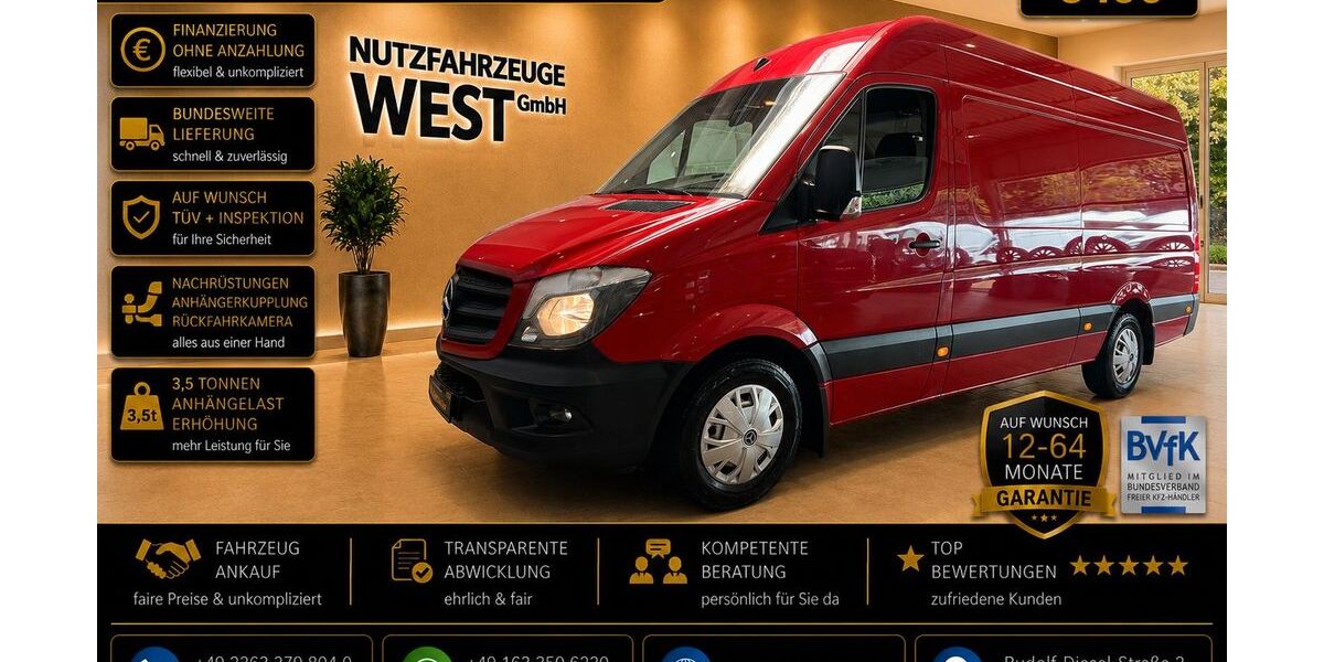 Mercedes-Benz Sprinter 205.000 km 16.990 &euro; Datteln 45711