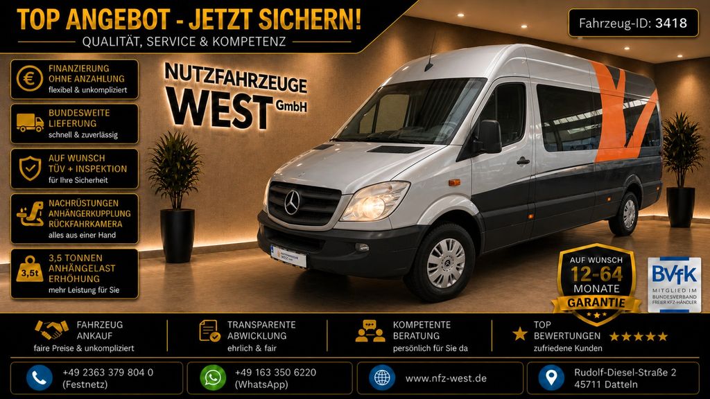 Mercedes-Benz Sprinter 239.000 km 14.990 &euro; Datteln 45711