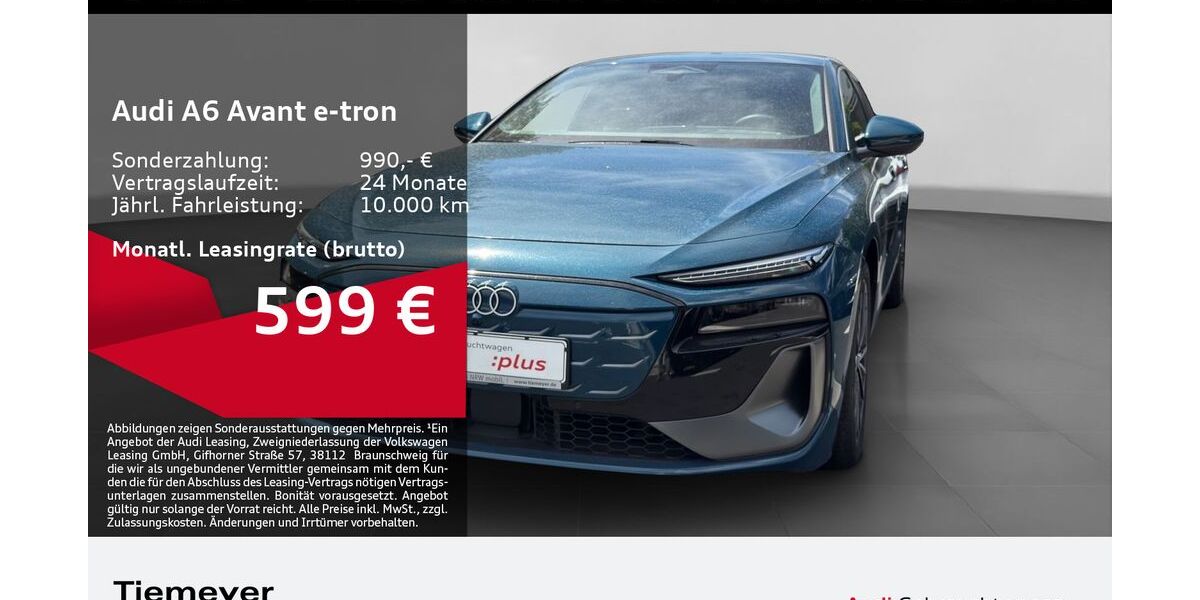 Audi A6 e-tron 19.754 km 63.880 &euro; Gelsenkirchen 45894