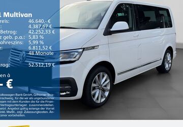VW T6 Multivan 53.955 km 44.660 &euro; Gelsenkirchen 45888