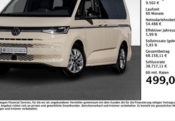 VW T7 Multivan 4.990 km 63.990 &euro; Dortmund 44379