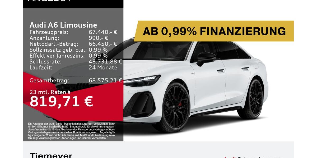 Audi A6 3.010 km 62.770 &euro; Gelsenkirchen 45894