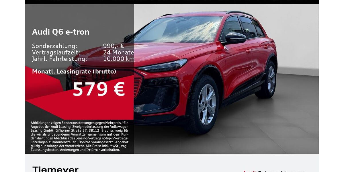 Audi Q6 e-tron 18.438 km 63.590 &euro; Gelsenkirchen 45894