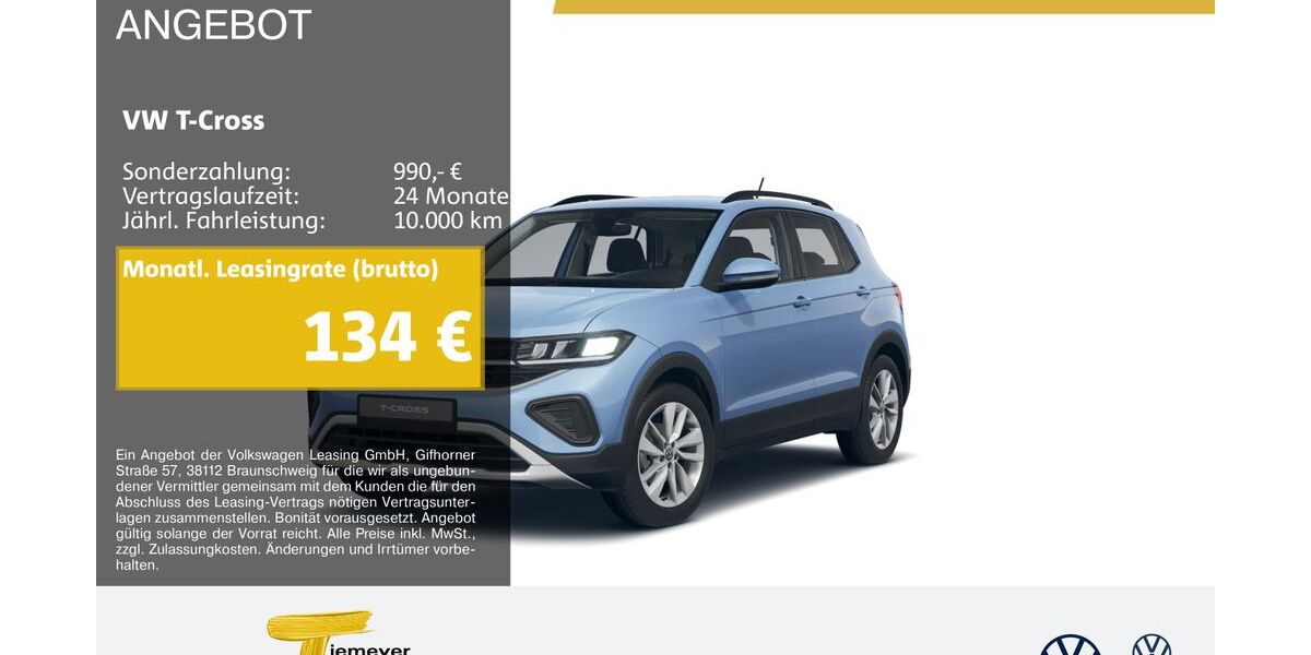VW T-Cross 10.164 km 19.980 &euro; Gelsenkirchen 45888