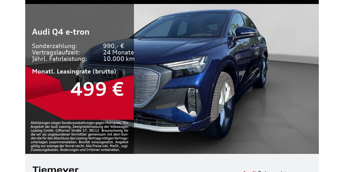 Audi Q4 e-tron 10.442 km 43.440 &euro; Gelsenkirchen 45894